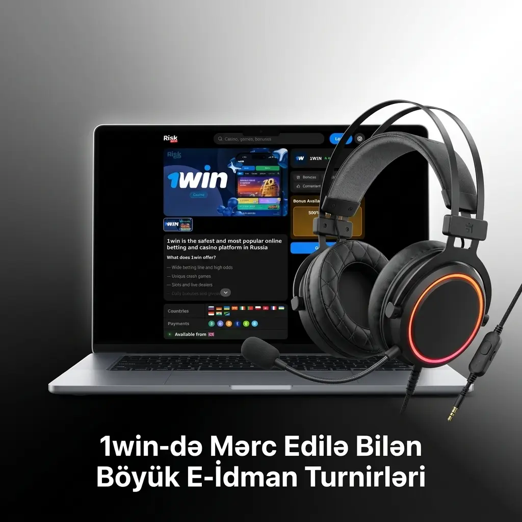 1win e-idman mərc bölməsində Dota 2, CS2, LoL, Valorant və digər turnirlərin siyahısı