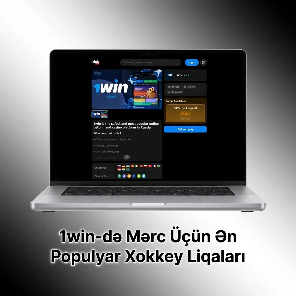 1win-də NHL, KHL, SHL və IIHF kimi populyar xokkey liqalarına mərc imkanları