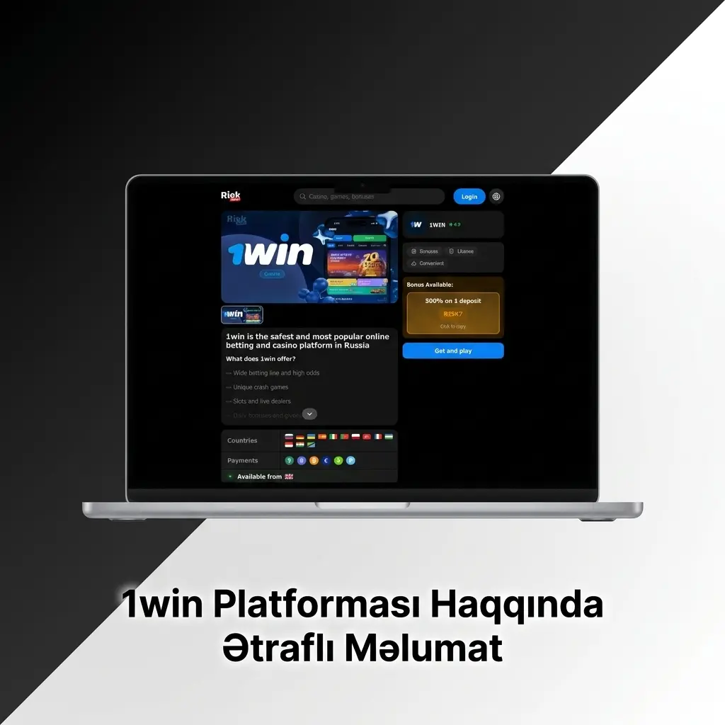 1win platforması: idman mərcləri, kazino oyunları, SSL şifrələmə və mobil tətbiq imkanları