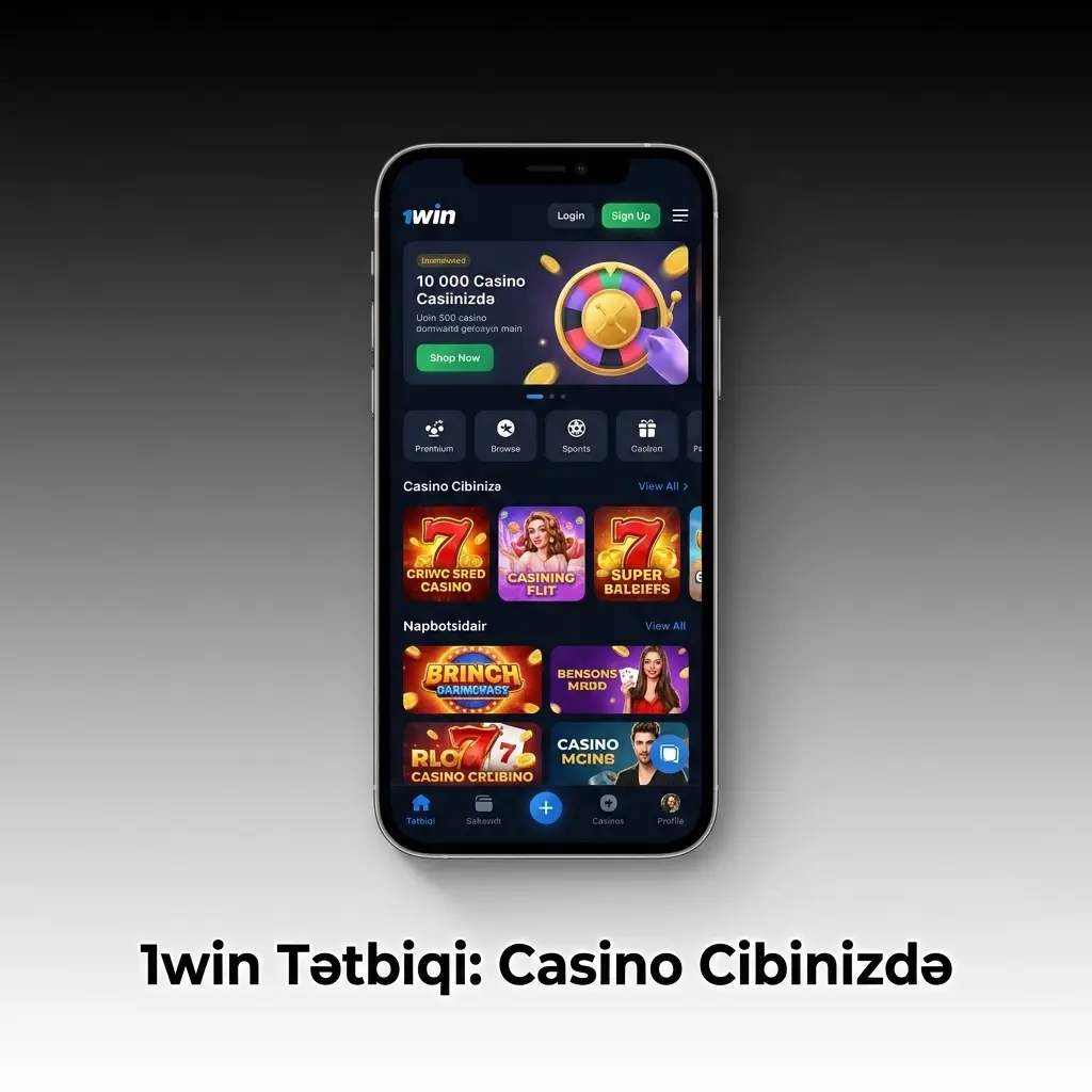 1win mobil tətbiqi Android və iOS üçün casino oyunları, bonuslar və ödəniş funksiyaları ilə