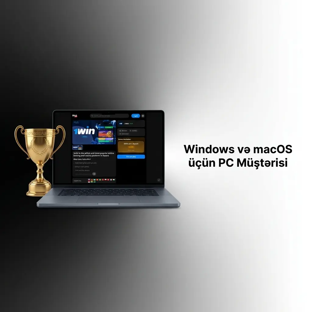 1win Windows və macOS üçün brauzer vasitəsilə idman mərc və kazino xidmətləri