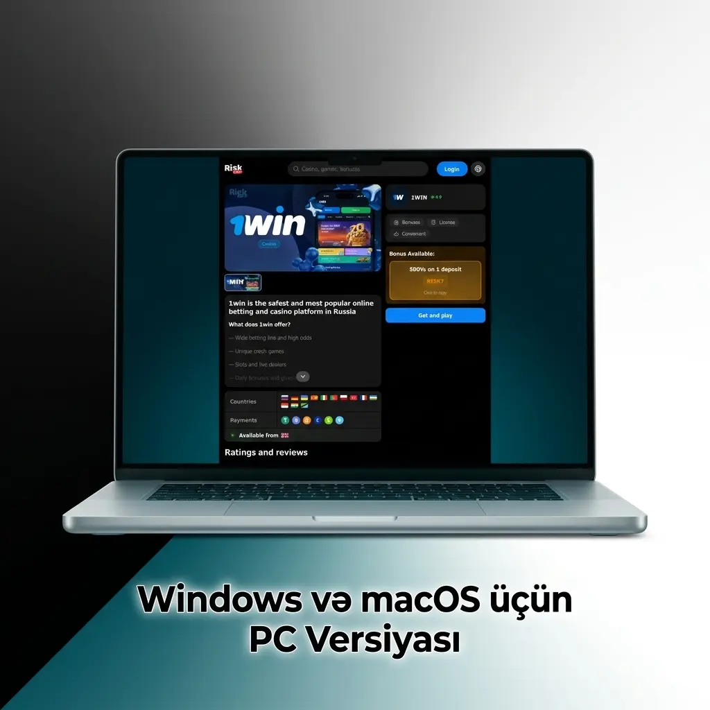 1win Windows və macOS üçün brauzer əsaslı platforma – Chrome, Firefox, Safari və Edge dəstəyi