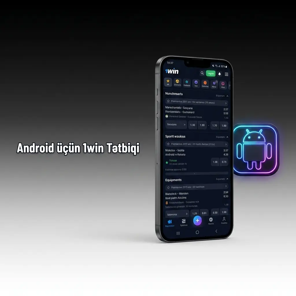 1win Android tətbiqi APK yükləməsi və quraşdırılması prosesi